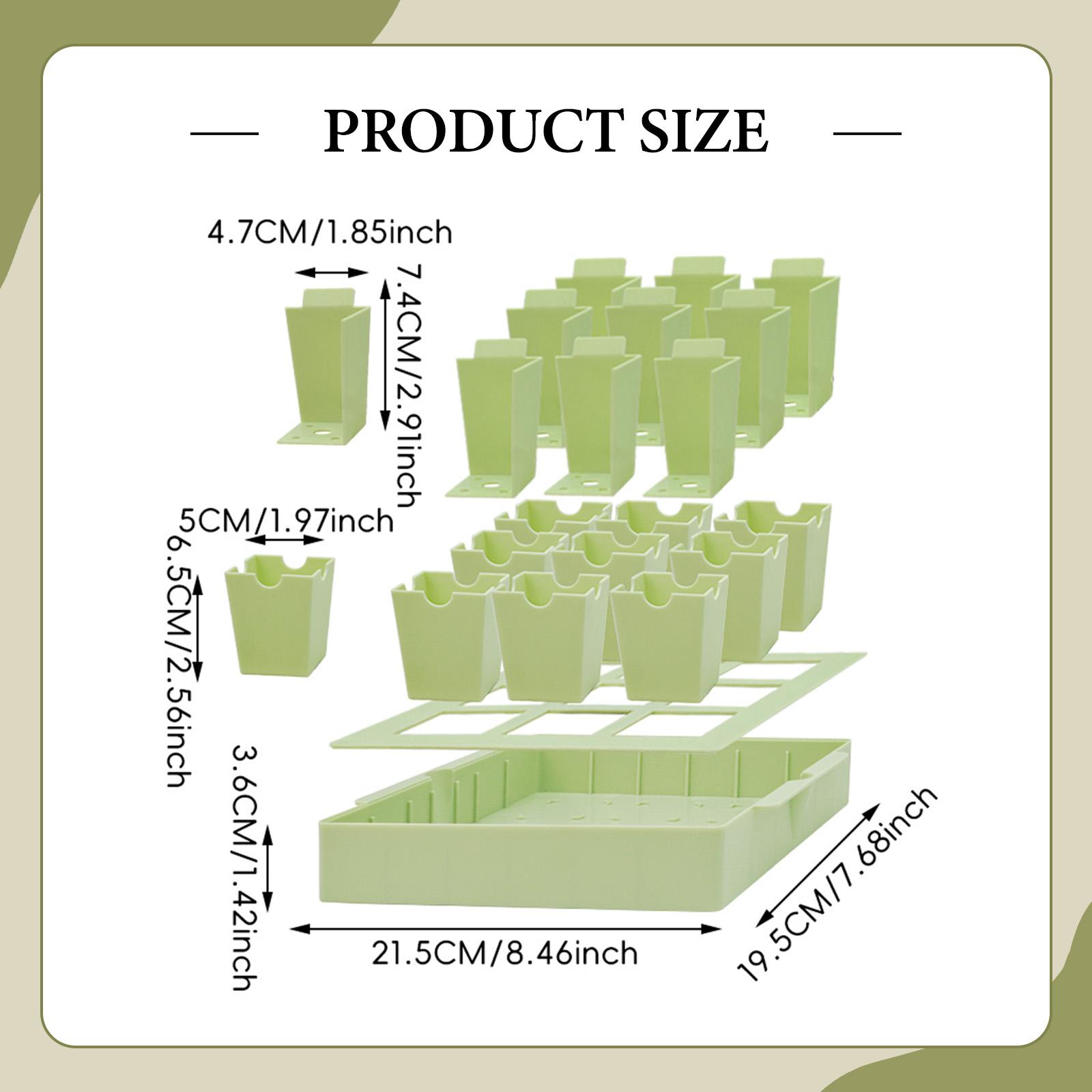 Propagation Tray Dome - Plant Starter Tray Reusable Mini Propagator