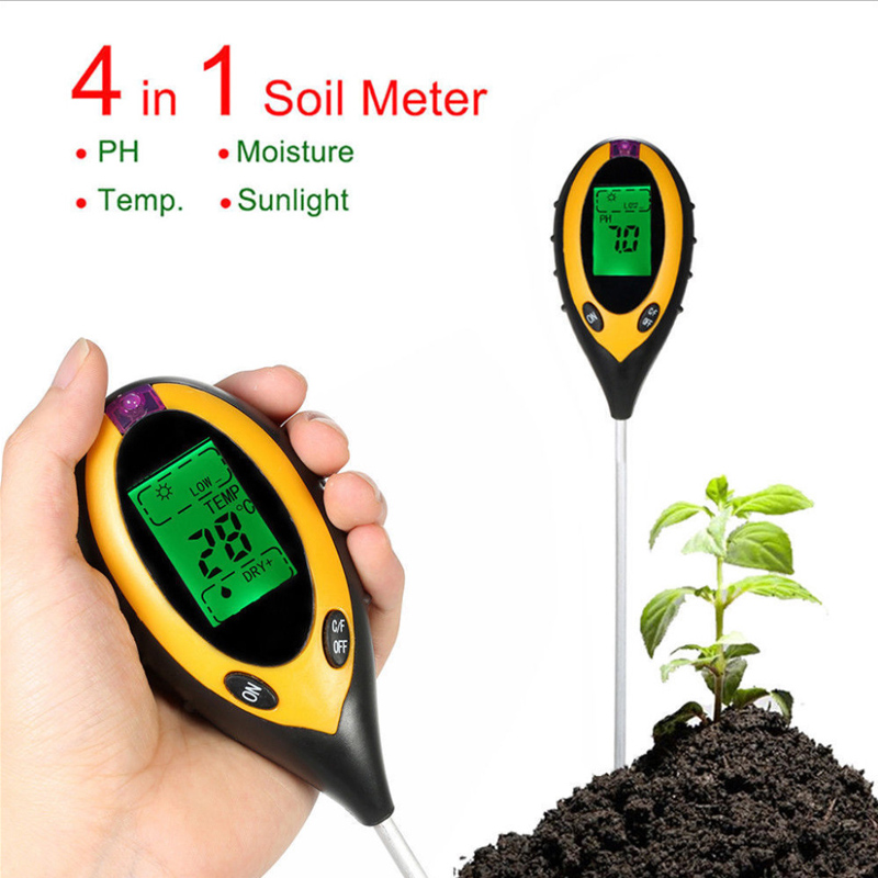 Soil Ph Meter - NEW 2026 LCD Soil PH Meter