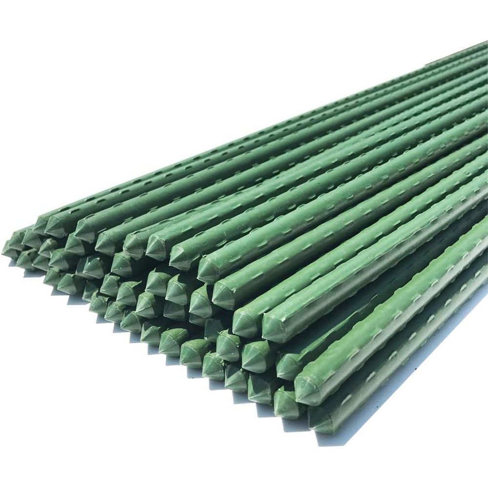 Plant Support Stake - 50-Piece 48-Inch Strong Tomato Plant Support