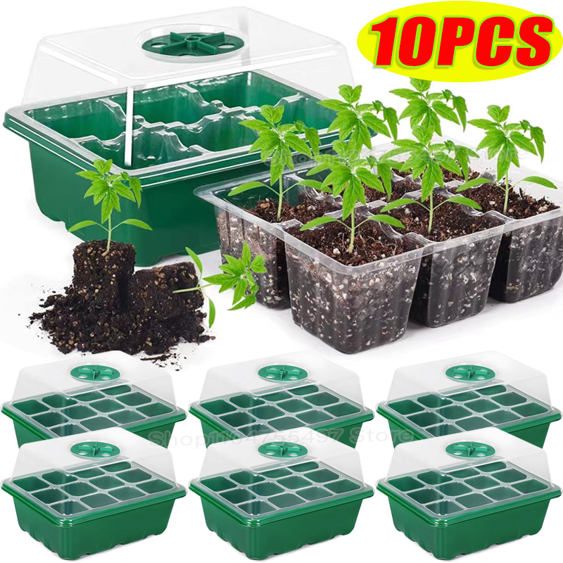 Seed Starter Kit with Adjustab - đánh giá và giá Propagation Tray Dome