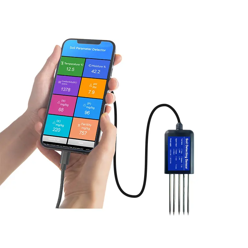 2026 TR-300 8-in-1 Soil Moistu - đánh giá và giá Soil Ph Meter