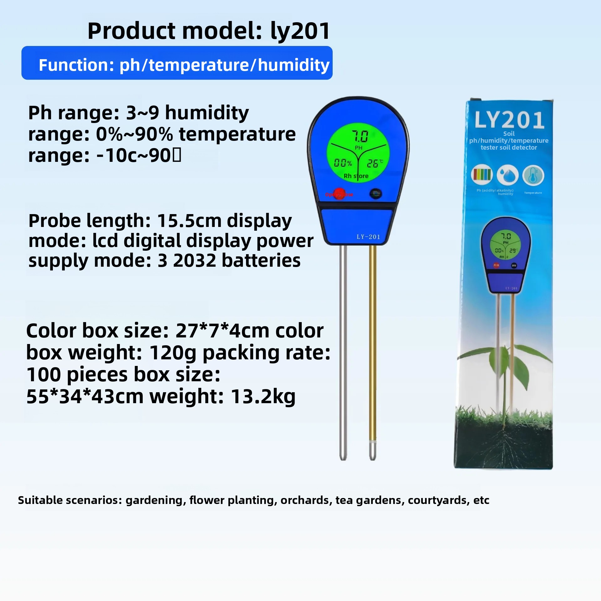 4 in 1 Soil Moisture pH Meter  - đánh giá và giá Soil Ph Meter