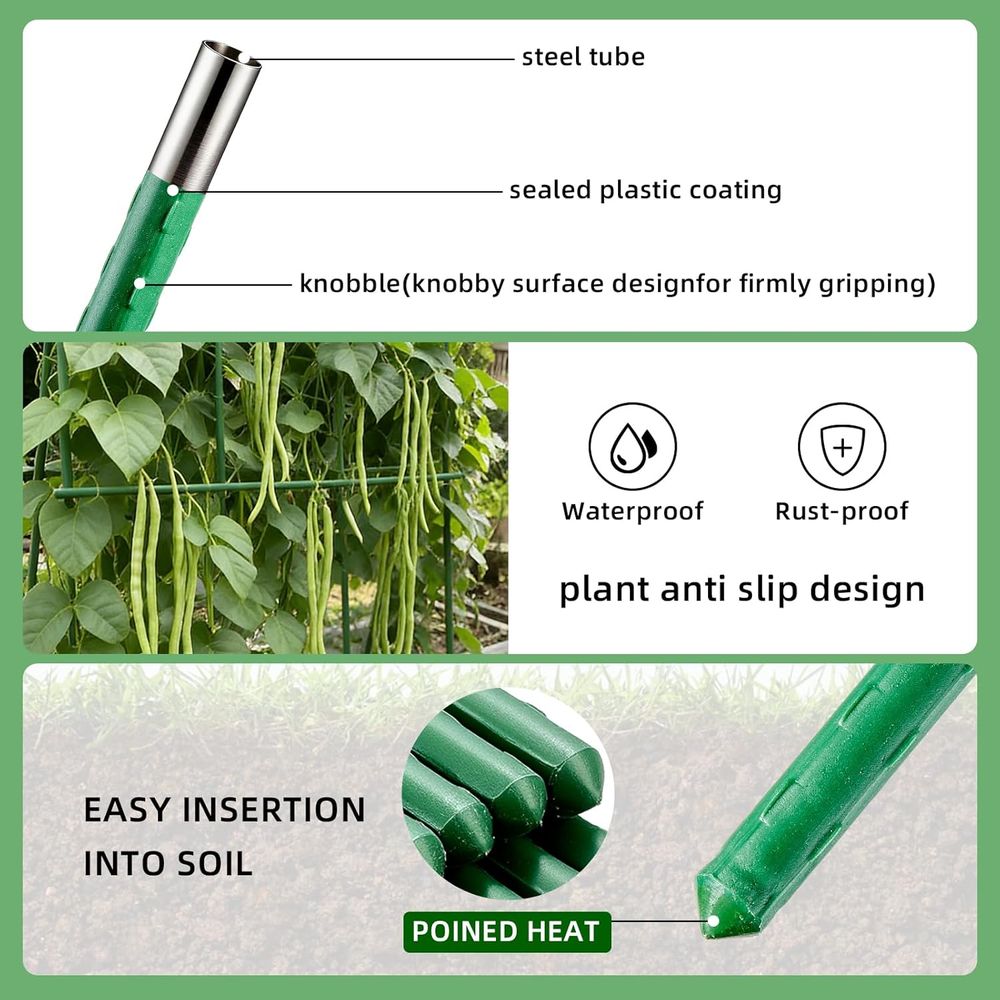 50 Pack 58-Inch Tomato Plant S - đánh giá và giá Plant Support Stake