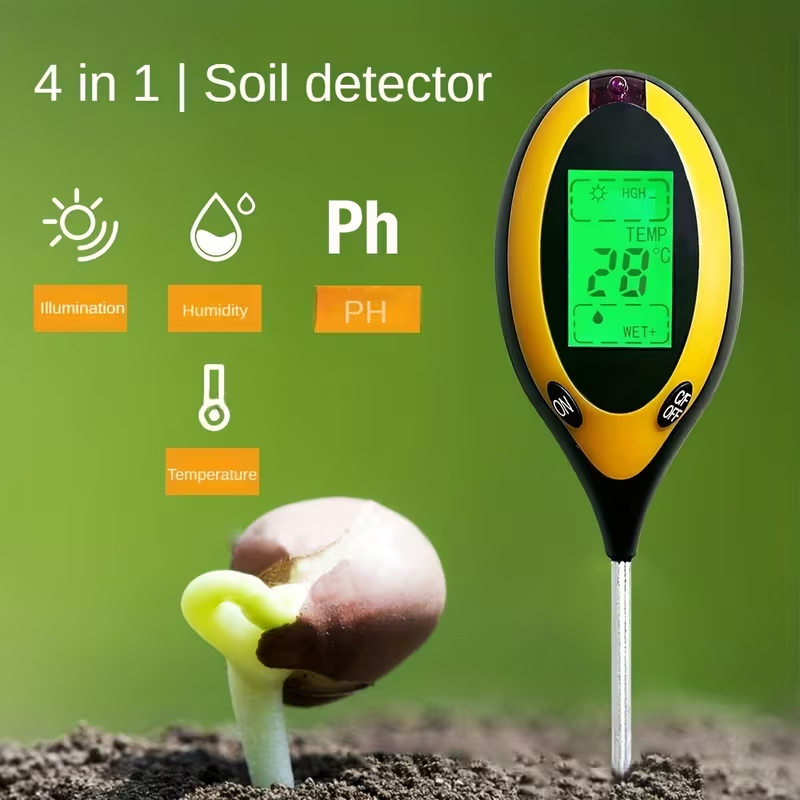 4-in-1 Soil Moisture Meter – M - đánh giá và giá Soil Ph Meter