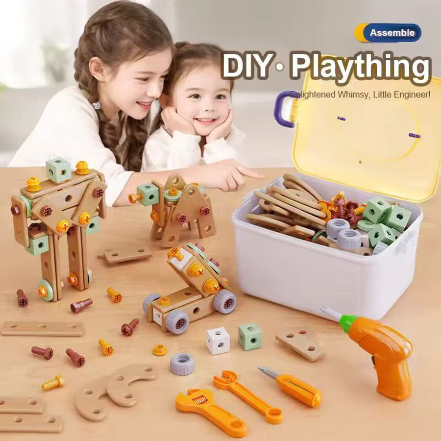 DIY- Kids Tool Set Nut Assembl - đánh giá và giá Gardening Tools Girls