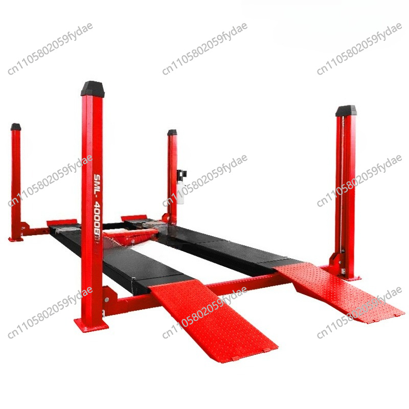 Car four-column lift Vehicle t - đánh giá và giá Gardening Tools Repair Shop