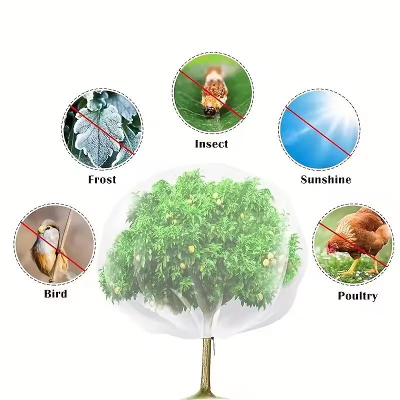 ●Large Fruits Tree Netting Cov - đánh giá và giá Garden Netting Cover