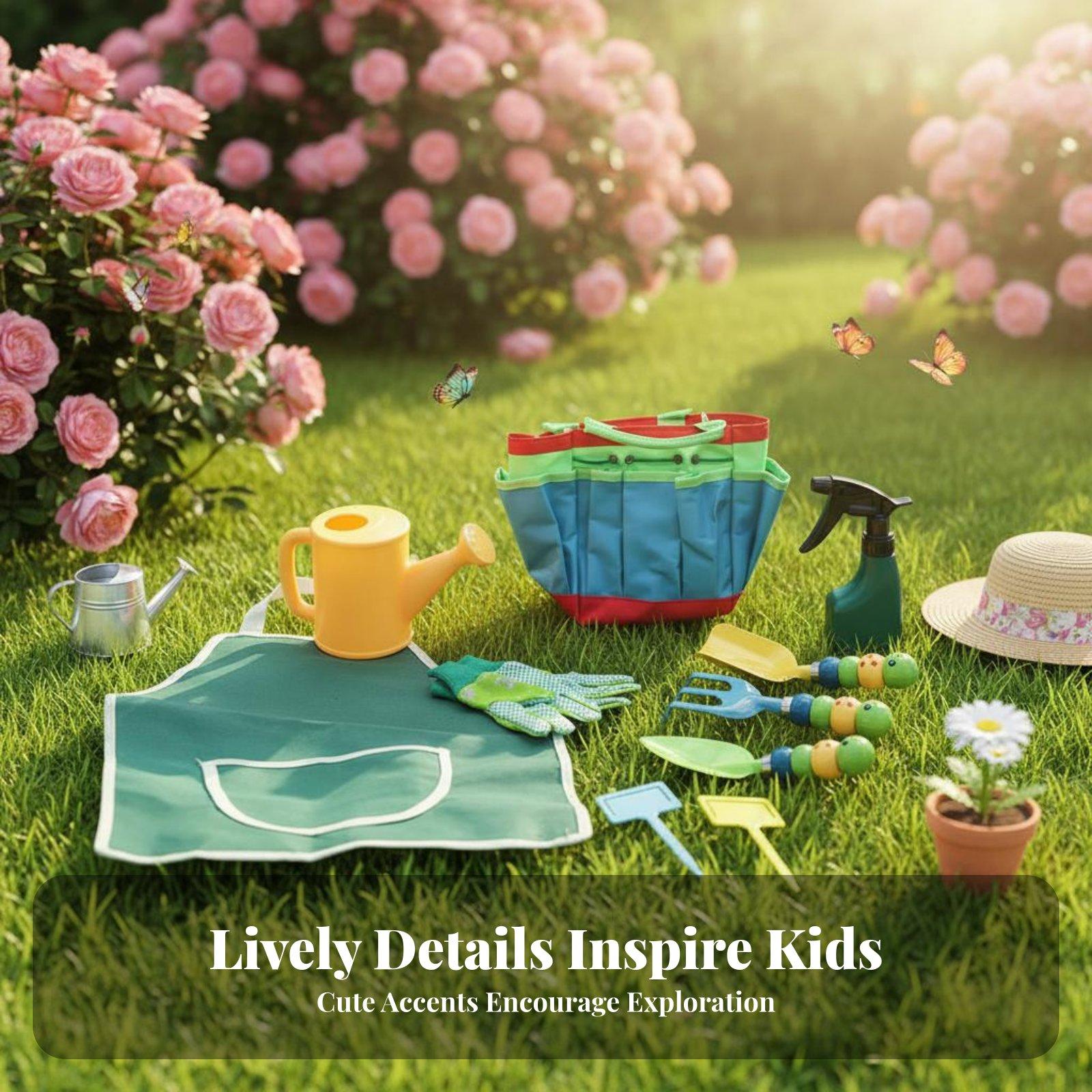 10 Pieces Kids Gardening Tool  - đánh giá và giá Gardening Tools Girls