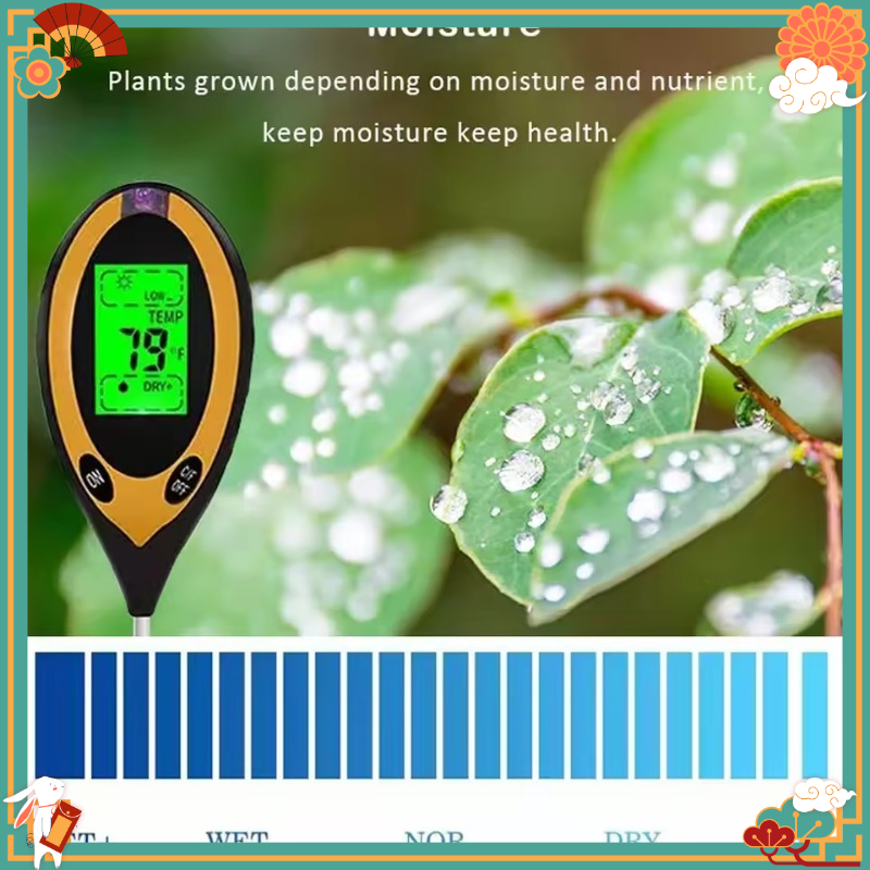 Multifunctional 4-in-1 Soil PH - đánh giá và giá Soil Ph Meter