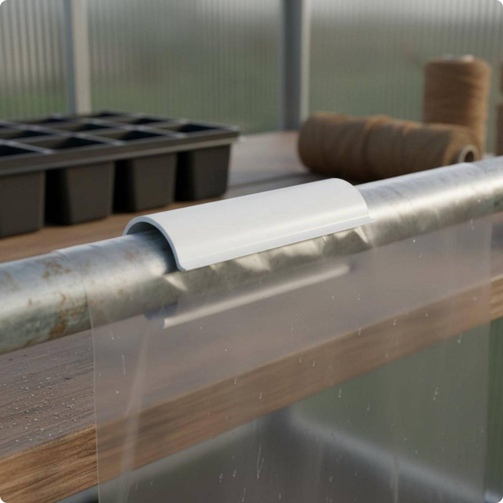 Pvc Greenhouse Clamp Flexible  - đánh giá và giá Garden Netting Cover