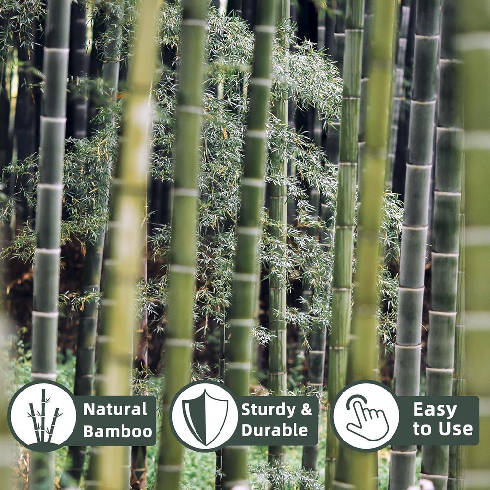 50 Pack Bamboo Plant Stakes fo - đánh giá và giá Plant Support Stake