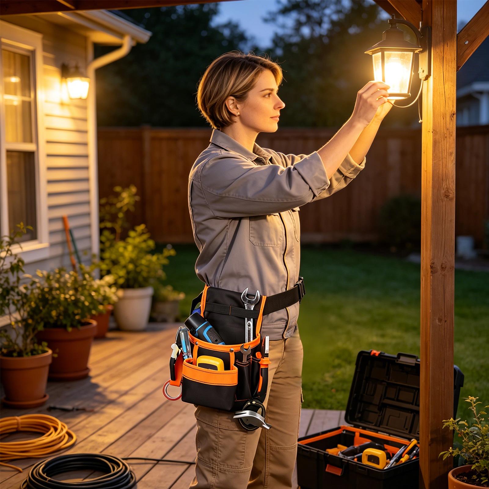 Garden Tool Waist Bag Oxford C - đánh giá và giá Gardening Tools Repair Shop