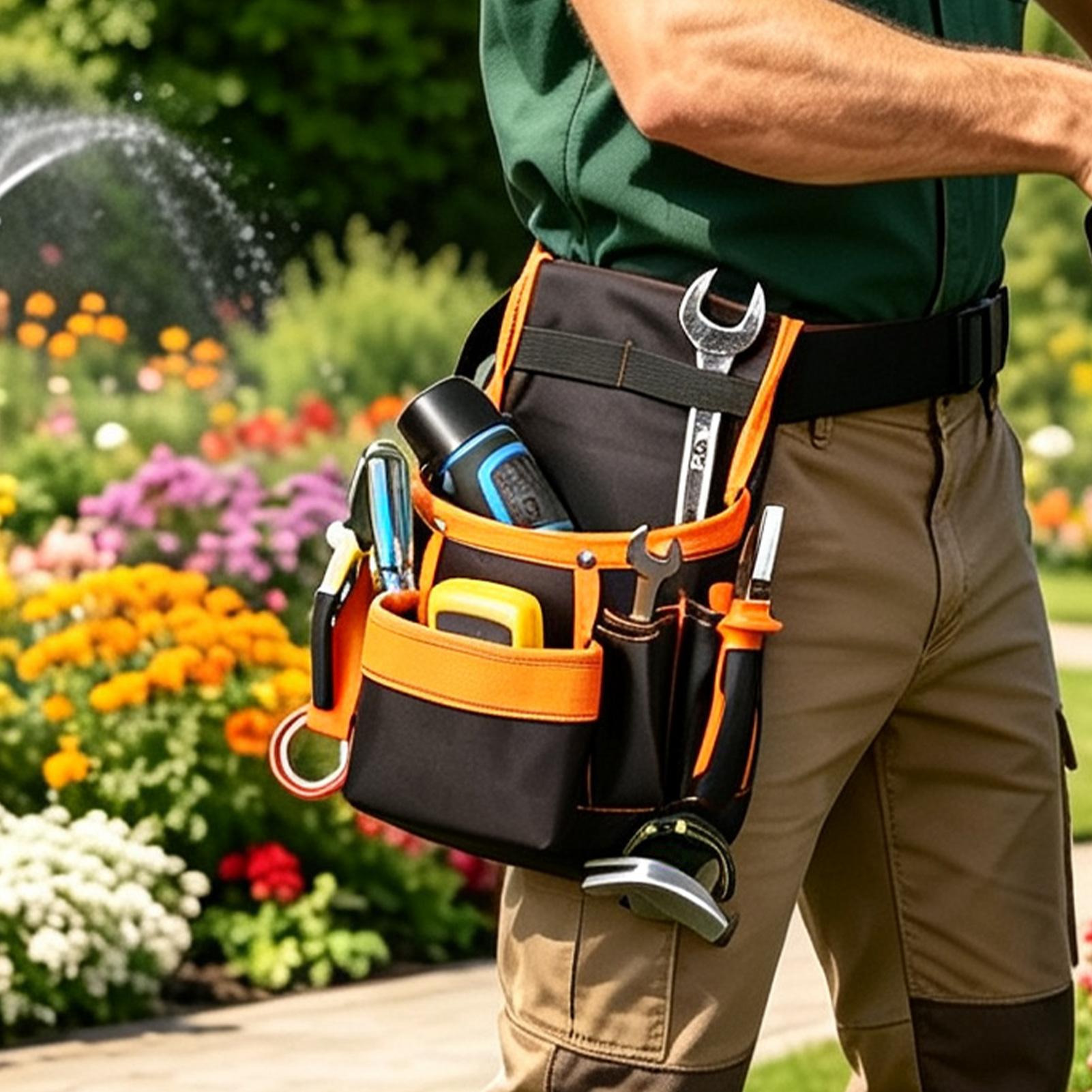 Garden Tool Waist Bag Oxford C - đánh giá và giá Gardening Tools Repair Shop