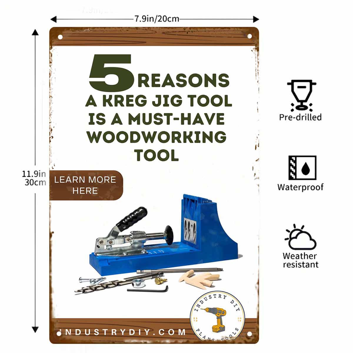 2D FLAT 1pc 5 Reasons A Kreg J - đánh giá và giá Gardening Tools Must Haves