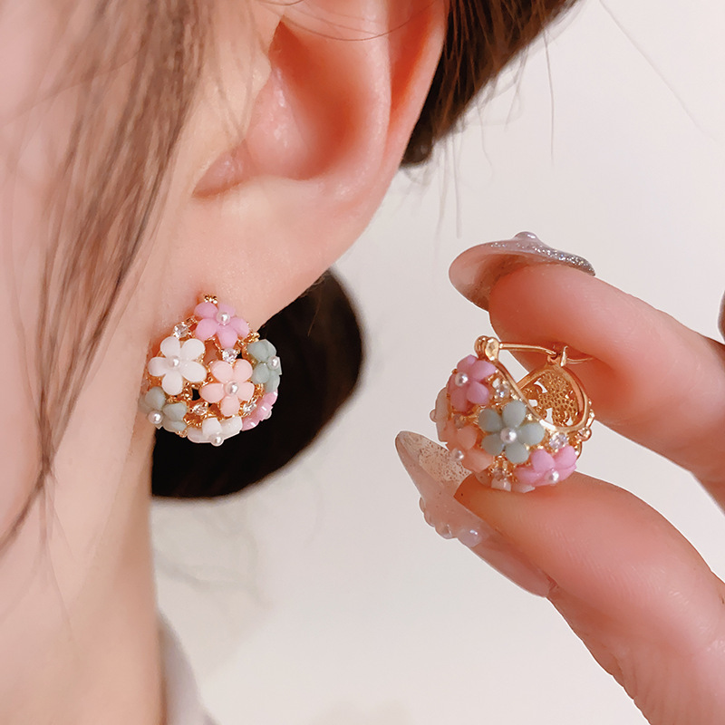 Fashionable Zircon Pearl Flowe - đánh giá và giá Gardening Tools Girls