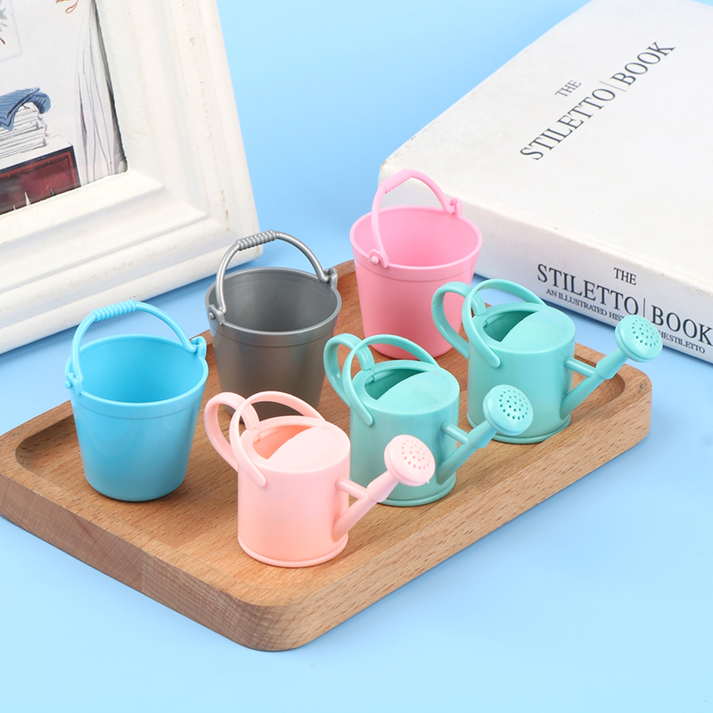 【CPI】1Set Dollhouse Miniature  - đánh giá và giá Gardening Tools Watering Can