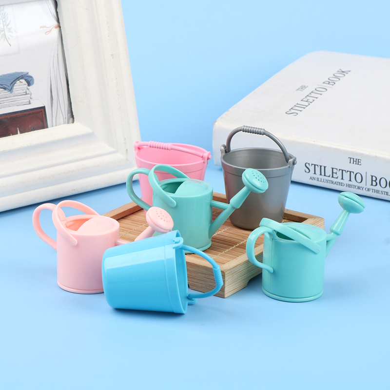 【CPI】1Set Dollhouse Miniature  - đánh giá và giá Gardening Tools Watering Can