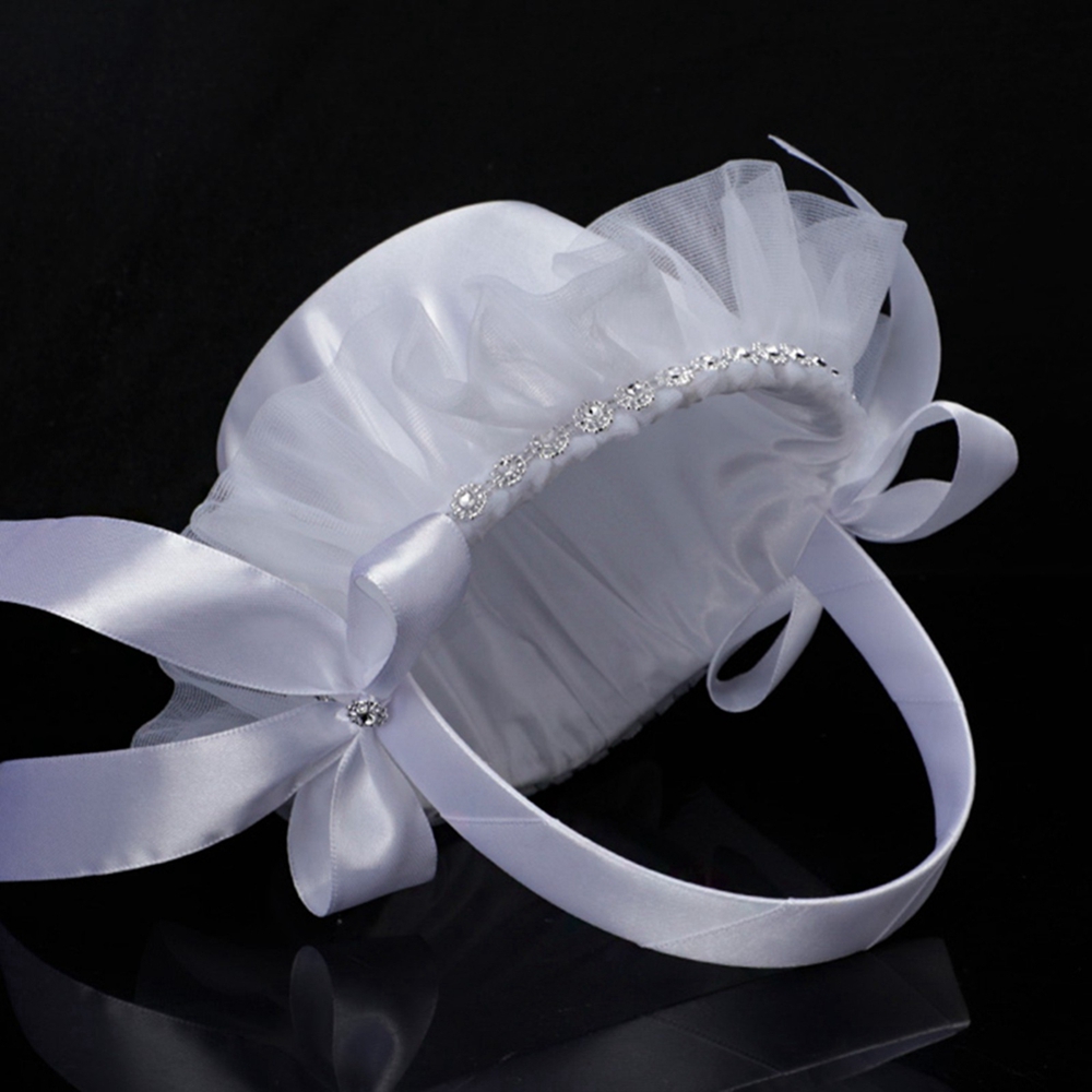 Wedding Baskets White Flower G - đánh giá và giá Gardening Tools Girls