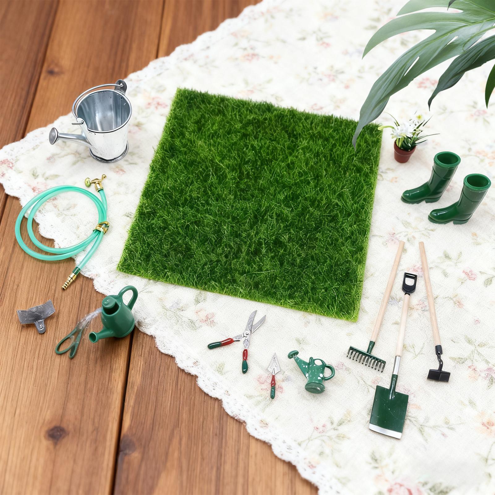 Miniature Gardening Decor Real - đánh giá và giá Gardening Tools Girls