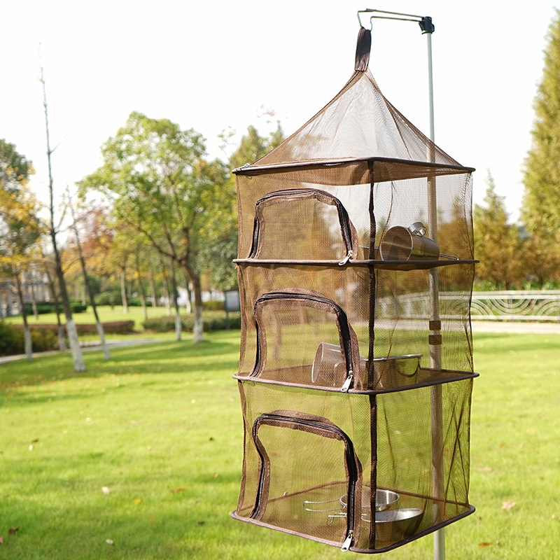Multi-Layer Hanging Drying Rac - đánh giá và giá Garden Netting Cover