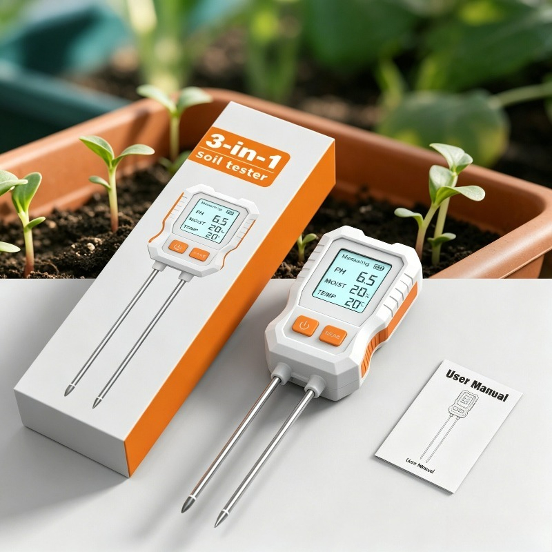 3-in-1 Digital Soil Tester wit - đánh giá và giá Soil Ph Meter