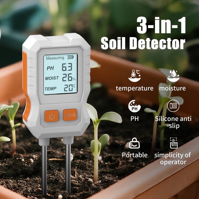 3-in-1 Digital Soil Tester wit - đánh giá và giá Soil Ph Meter
