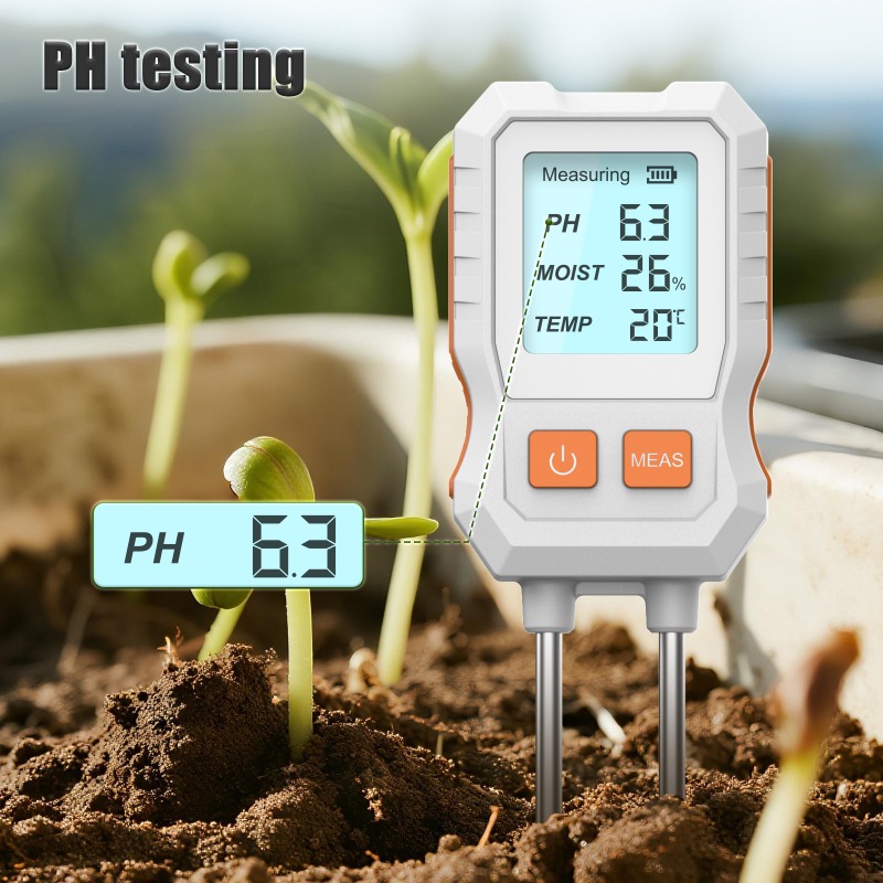 3-in-1 Digital Soil Tester wit - đánh giá và giá Soil Ph Meter