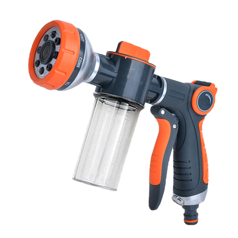 New Foam Water Gun Hose Nozzle - đánh giá và giá Gardening Tools Watering Can