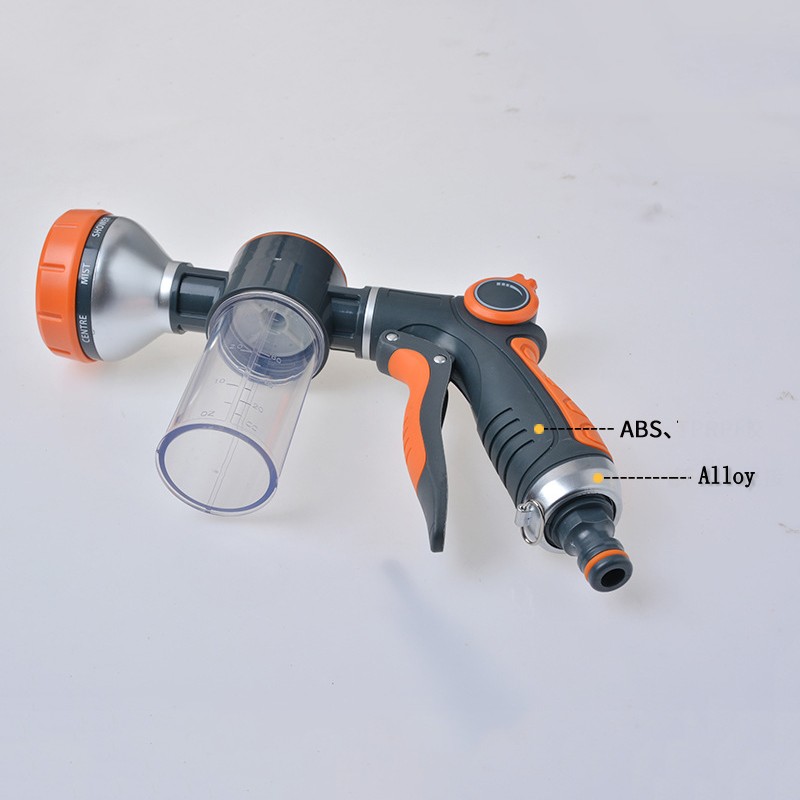 New Foam Water Gun Hose Nozzle - đánh giá và giá Gardening Tools Watering Can