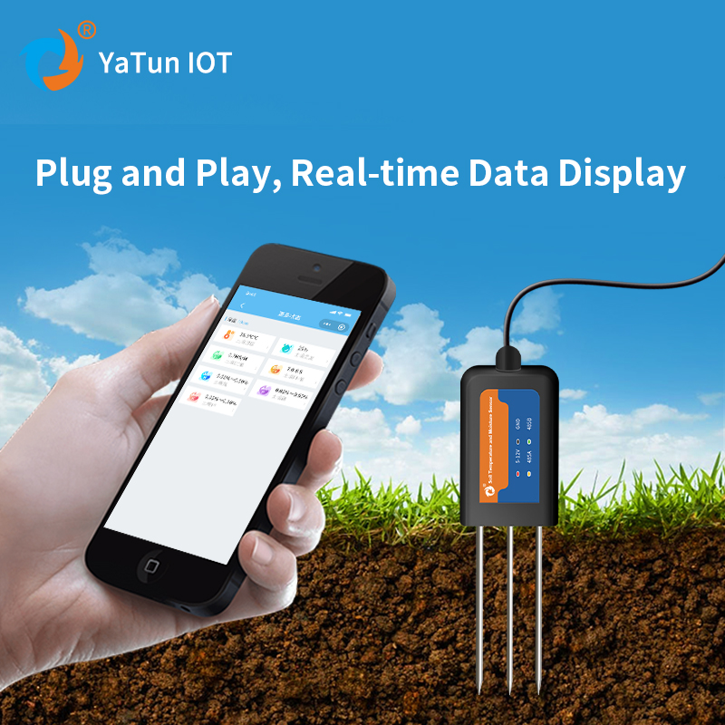 IOT 4G Farming Digital Soil Np - đánh giá và giá Soil Ph Meter
