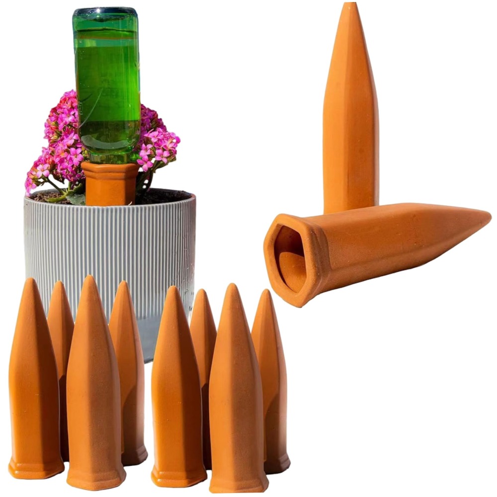 Terracotta Automatic Watering  - đánh giá và giá Plant Support Stake