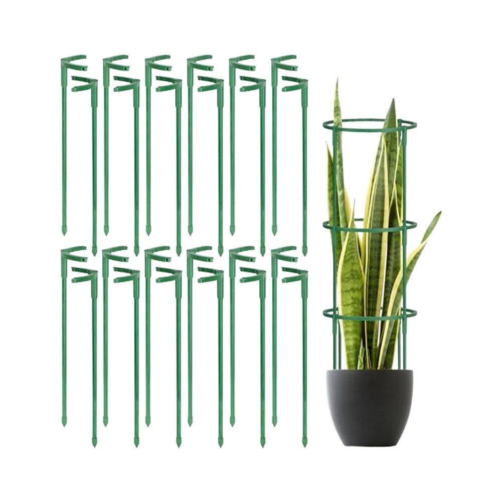 24 pcs Green Stackable Plant S - đánh giá và giá Plant Support Stake