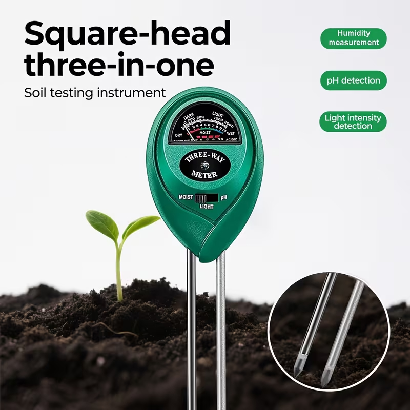 3-in-1 Soil Tester (Moisture,  - đánh giá và giá Soil Ph Meter