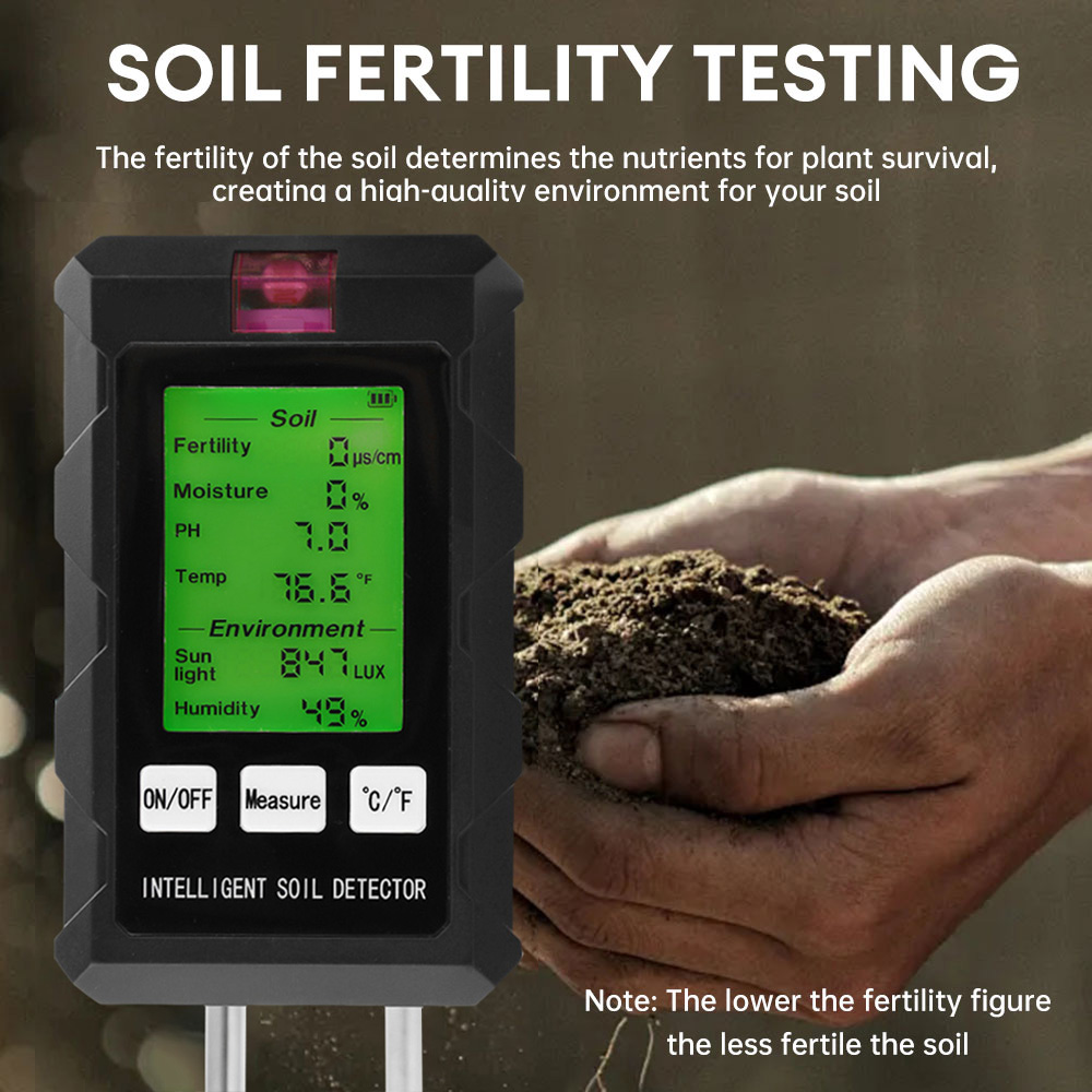 PH Temperature Humidity Meter  - đánh giá và giá Soil Ph Meter