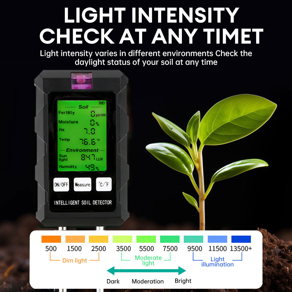 PH Temperature Humidity Meter  - đánh giá và giá Soil Ph Meter