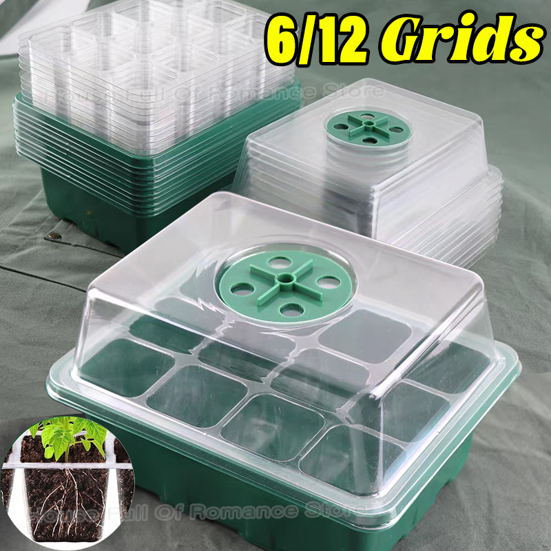 Growing Starting Nursery Trays - đánh giá và giá Propagation Tray Dome