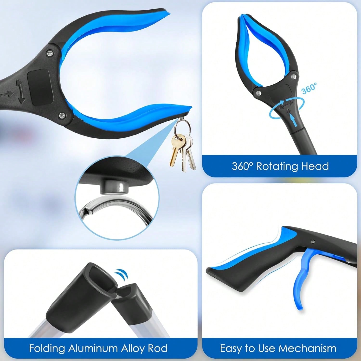 Foldable Grabber Reacher Tool  - đánh giá và giá Gardening Tools Must Haves